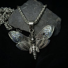Load image into Gallery viewer, Death Moth Necklace