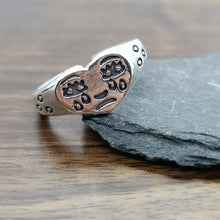 Load image into Gallery viewer, Crying Heart Adjustable Ring