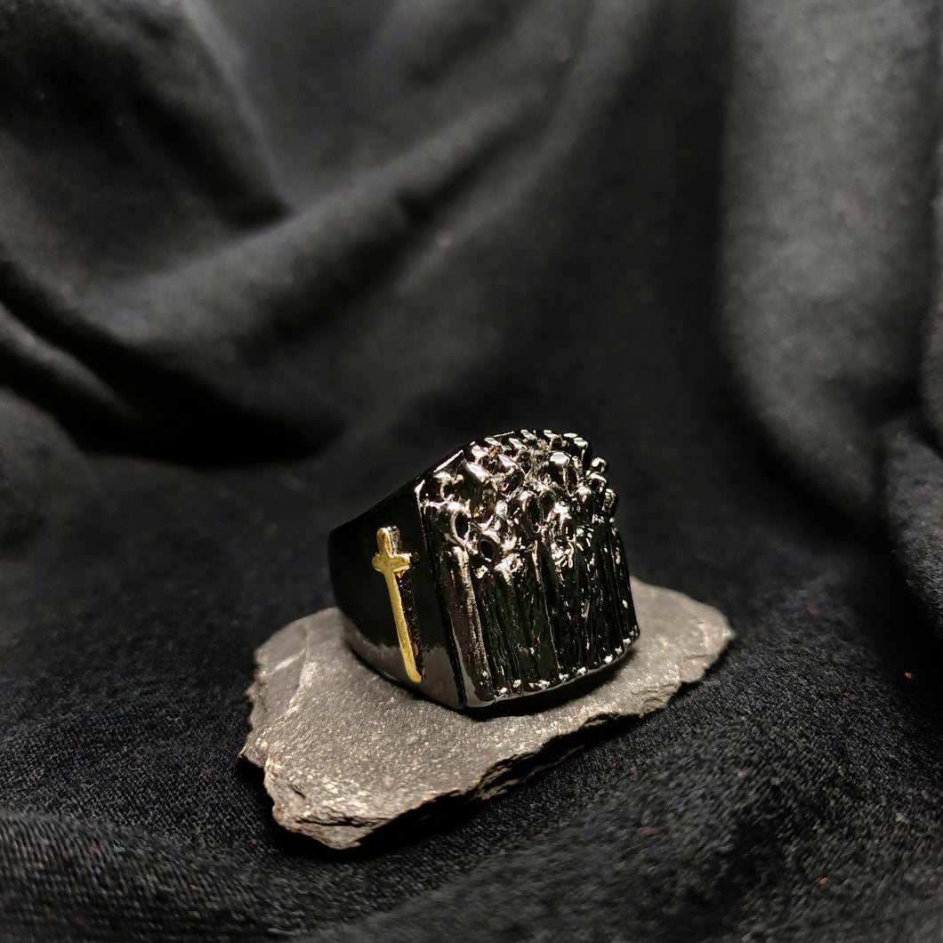 Hooded Figures Ring