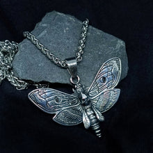 Load image into Gallery viewer, Death Moth Necklace
