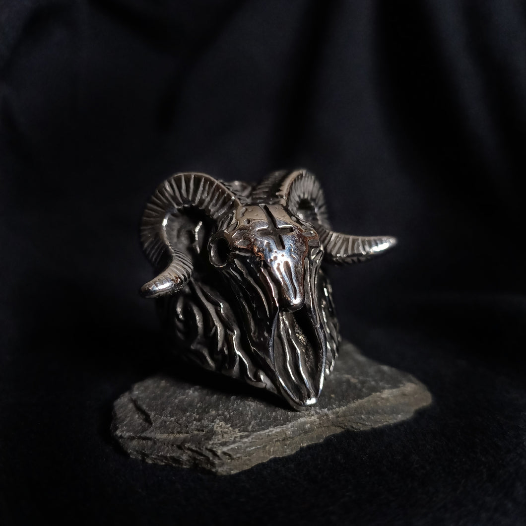 Rams Skull Ring