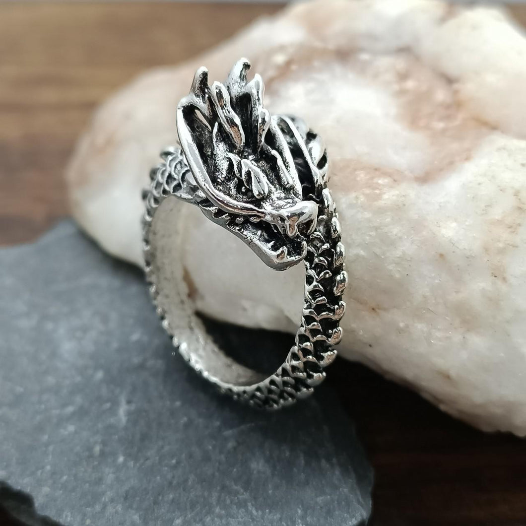 Adjustable Dragon Ring