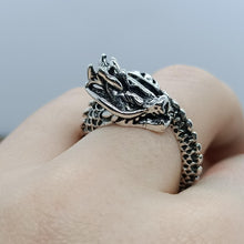 Load image into Gallery viewer, Adjustable Dragon Ring
