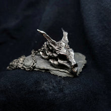 Load image into Gallery viewer, Dragon Skull Necklace
