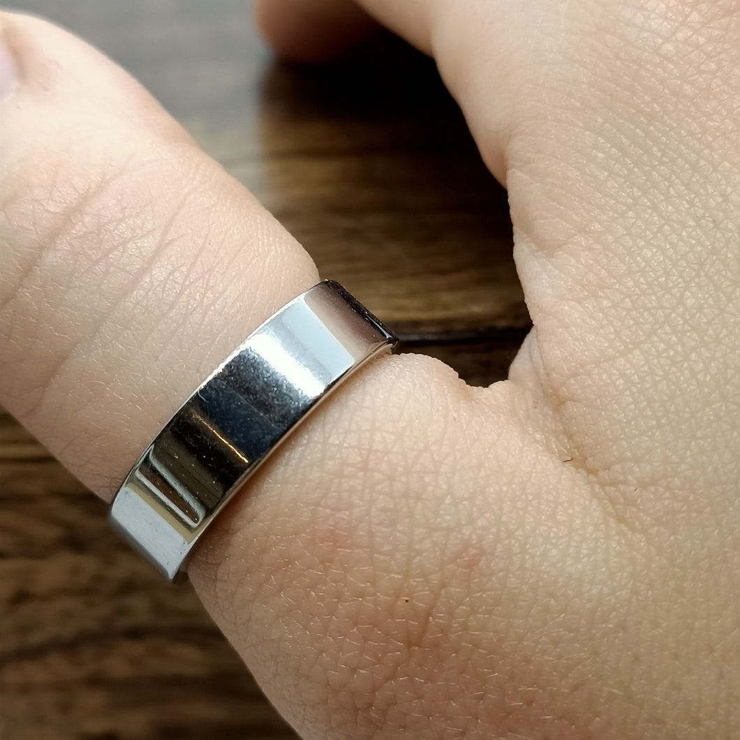 Simple Stainless Steel Band